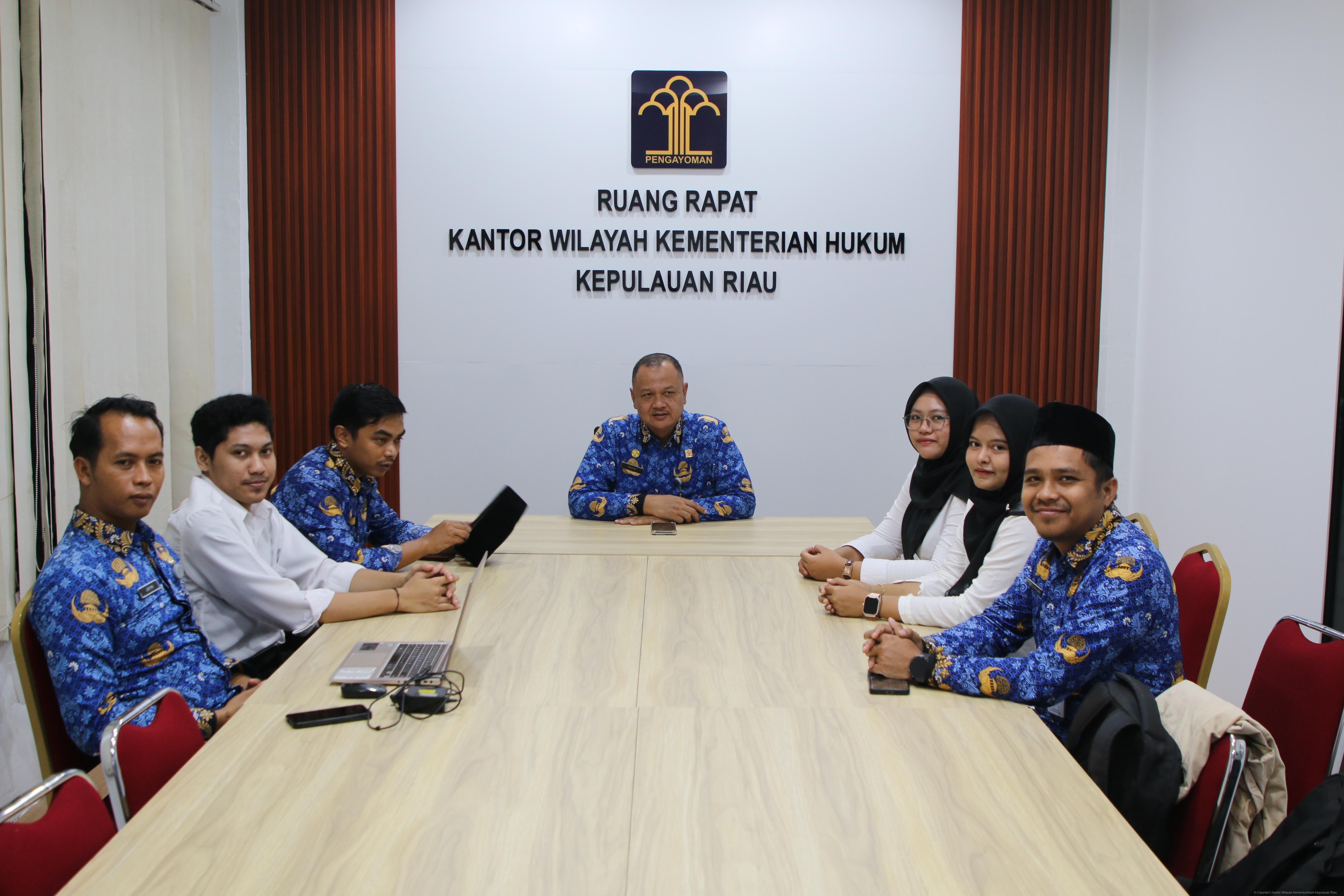 Optimalkan Transparansi Pengadaan Barang/Jasa, Kanwil Kemenkum Kepri Percepat Pencatatan E-Kontrak