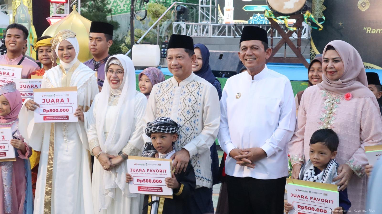 Mendagri Hadiri Penutupan Kepri Ramadhan Fair 2026, Kemenkum Kepri Perkuat Layanan Hukum Masyarakat dan Kekayaan Intelektual