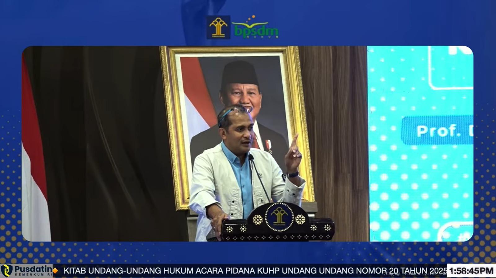 Reformasi Hukum Nasional, Kanwil Kemenkum Kepri Perkuat Pemahaman Implementasi KUHAP Baru