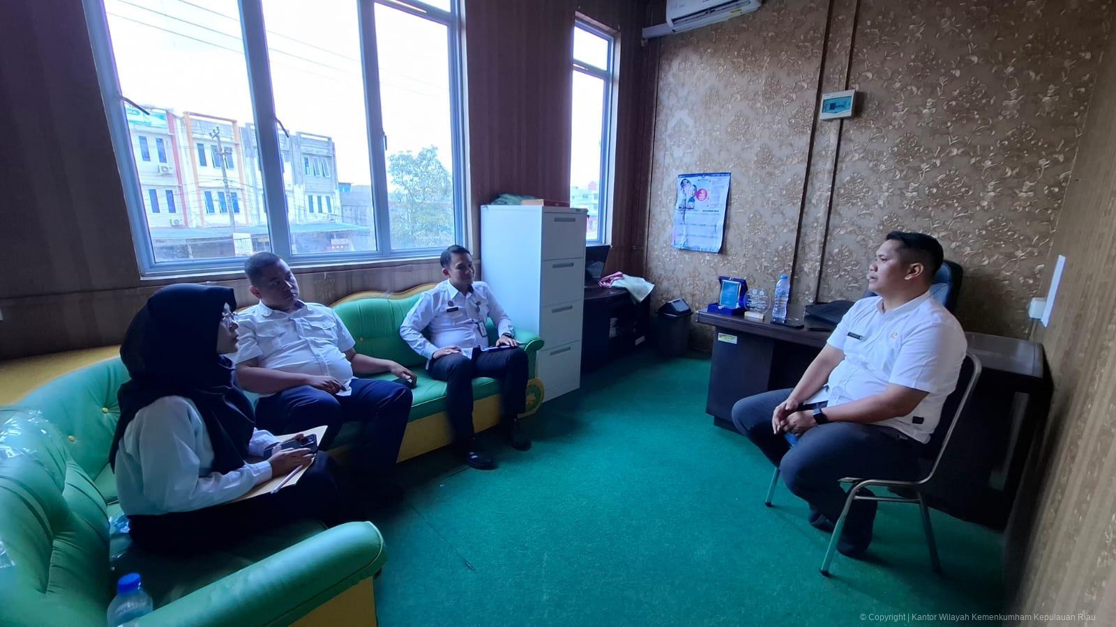 Dorong Legalitas Produk Daerah, Kanwil Kemenkum Kepri Inventarisasi Potensi Merek Kolektif di Kabupaten Bintan