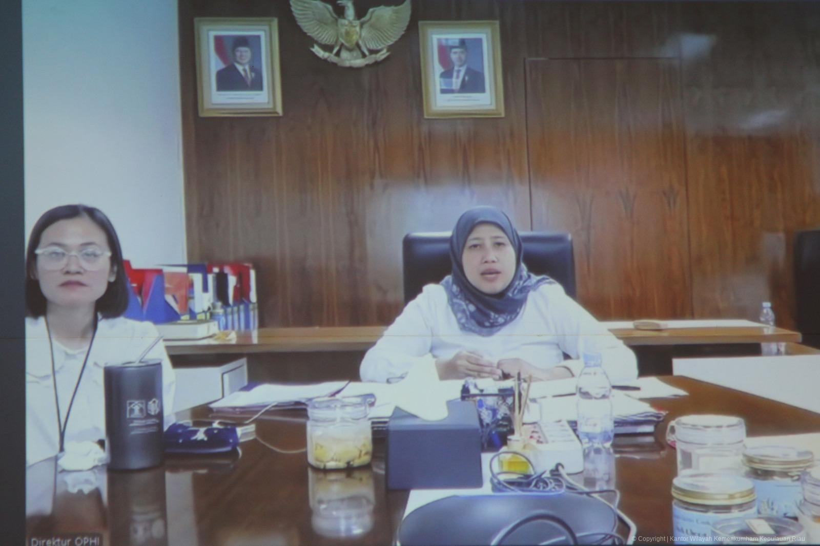 Matangkan Persiapan RUU HPI, Kanwil Kemenkum Kepri Siap Fasilitasi Kunker Pansus DPR RI di Batam