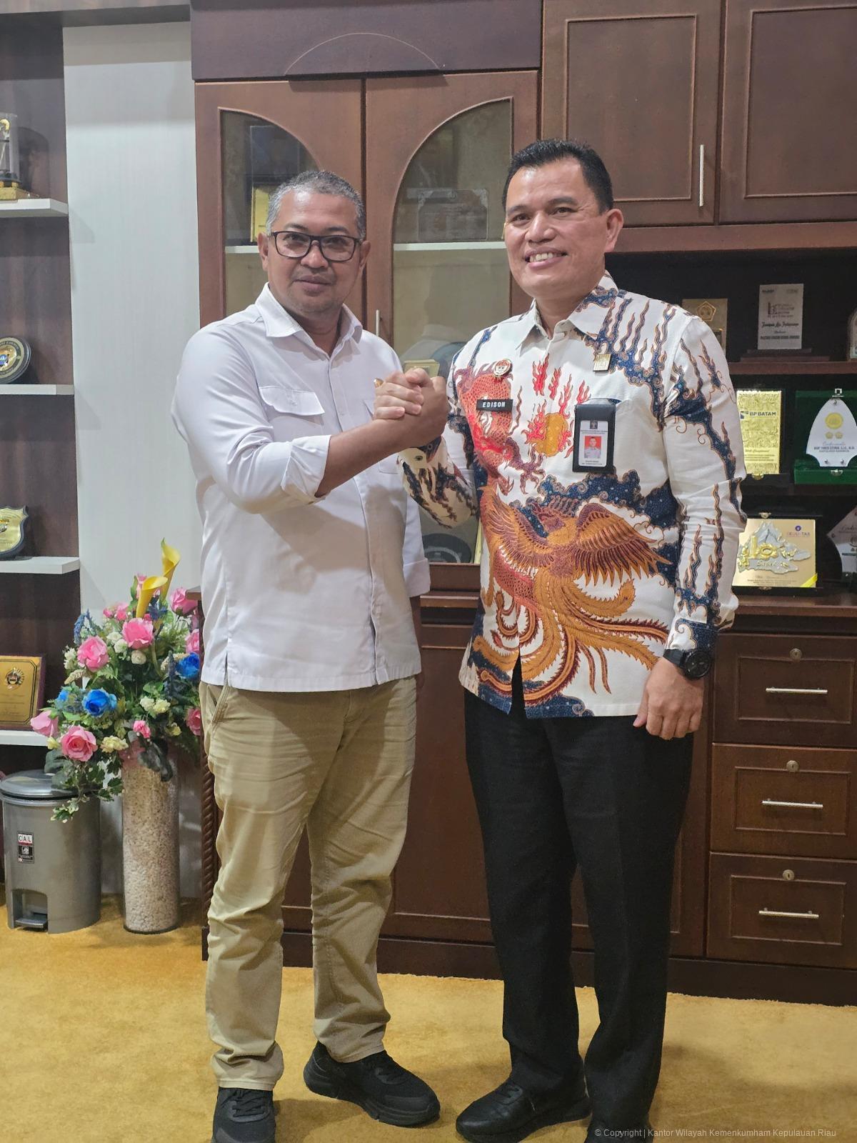 Kanwil Kemenkum Kepri Perkuat Harmonisasi Propemperda dan Dorong Pembentukan Perda Kekayaan Intelektual di Kabupaten Karimun